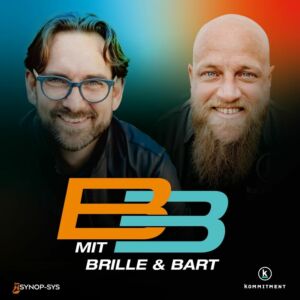 Mit Brille und Bart